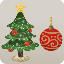 アットホームクリスマスの木
